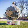  Monument "Globe of Ukraine", Yavoriv town
