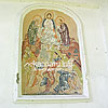  The monastery church wall painting 
