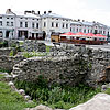  The remains of medieval buildings on Vicheva Square
