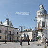  The central square and the Town Council (on the left)
