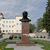  Памятник Т.Г. Шевченко на территории иезуитского коллегиума (1771) 